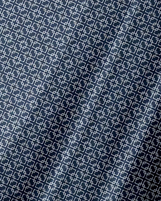 Skjorte Krave Heltäckende Tryk Lille Geometrisk