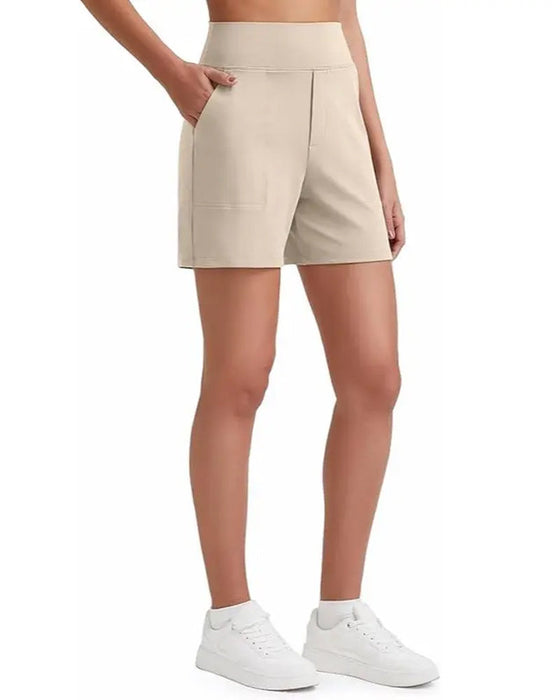Shorts Høj Talje Atletisk Løb