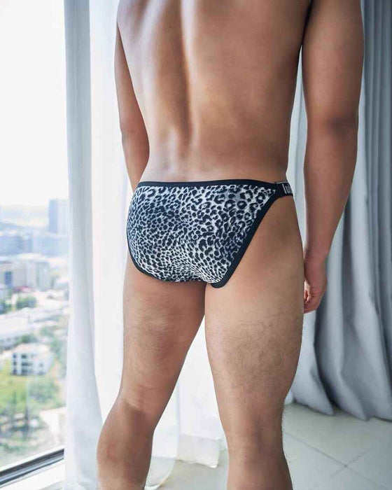 Herre-Tanga Leopardmønstret