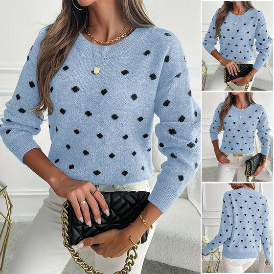 Pullover Rund Hals Langærmet