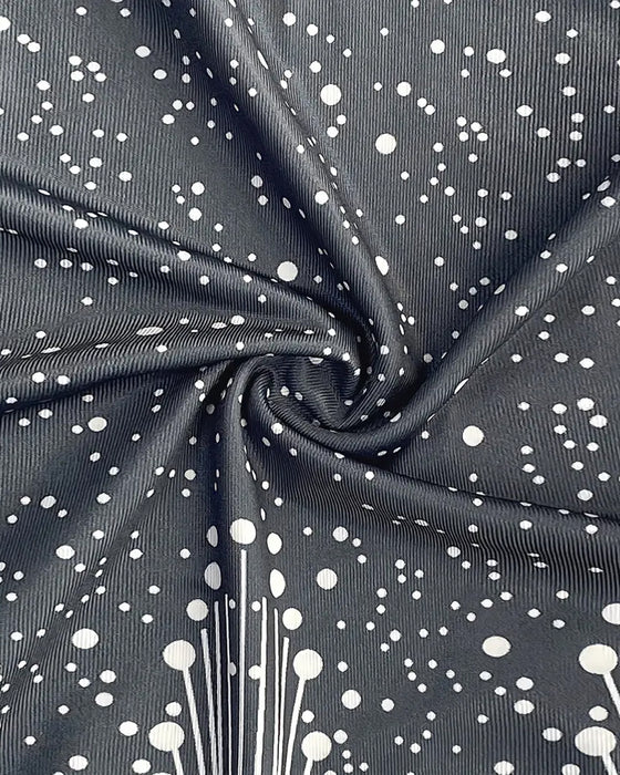 Kjole Uden Ærmer V-Hals Trykt