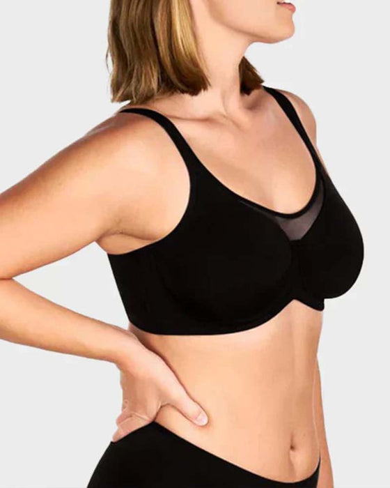 Bh Mesh Sammenføjet Bøjle Push-Up