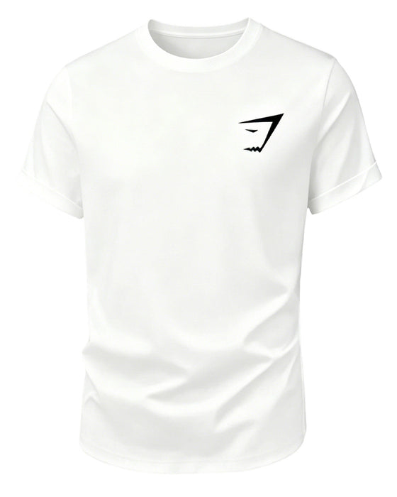 Herre T-Shirt, Rundhalset, Korte Ærmer