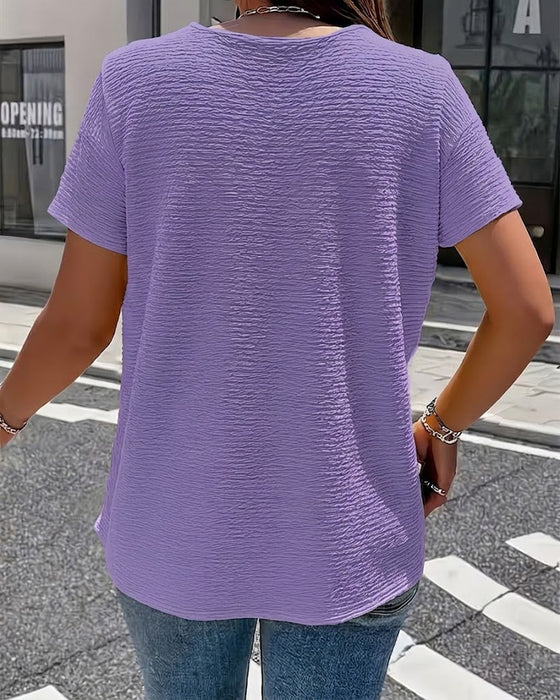 T-shirt Peter Pan Krave Tre Knapper