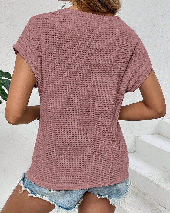 T-Shirt Raglan Net Hul Ud Åndbar