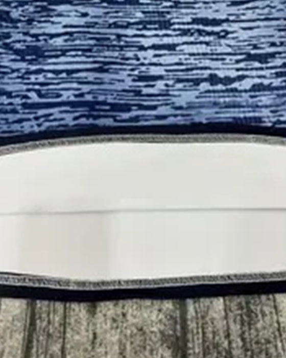 T-shirt Rundhals Kortærmet Kontrastfarve