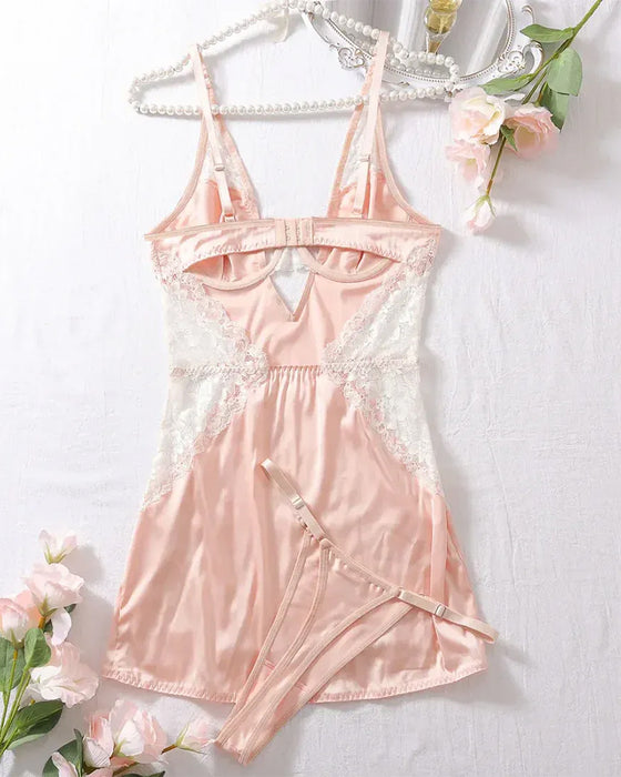 Natkjole Sexy Camisole Splittet