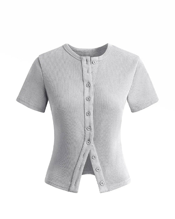 Kort Skulderfri Cardigan