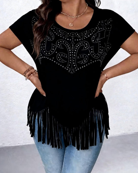 T-Shirt Tassel Design Detalje