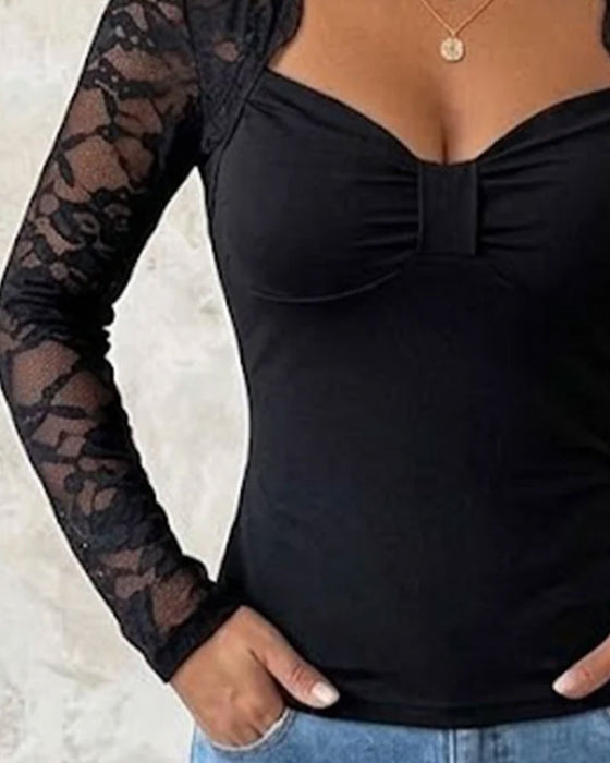 Top Twist Knude Blonde Patchwork Figursyet