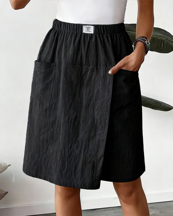 Shorts 100% Bomuld Casual Lomme Design