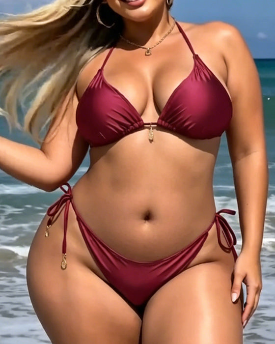Bikini Sexy Trekant Kop