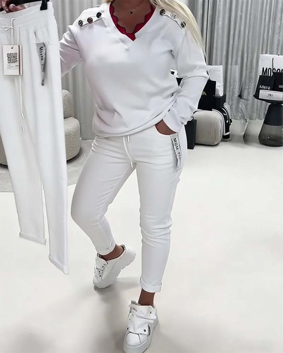 Bukser Mode Stræk Snorekrog