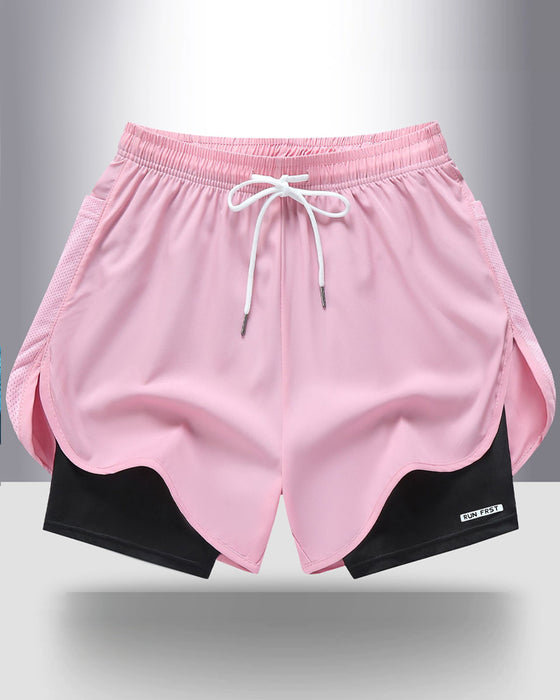 Shorts Åndbar Hurtigtørrende Dobbeltlag