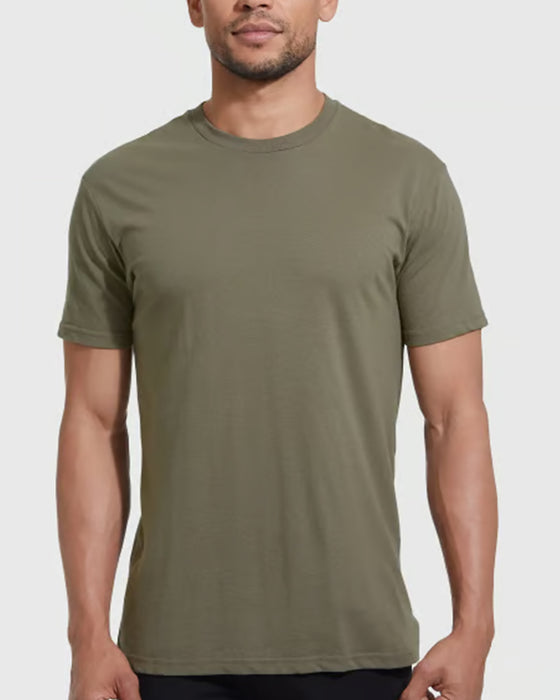 T-Shirt Rund Hals Slim Pasform