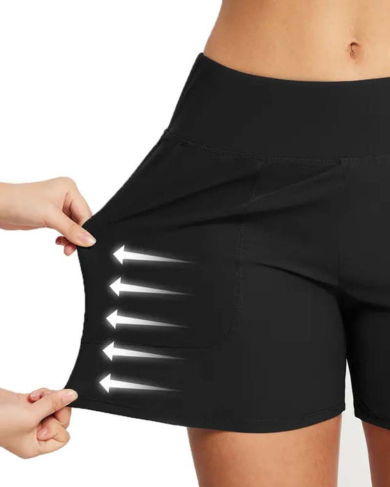 Shorts Høj Talje Splat Sporty Casual