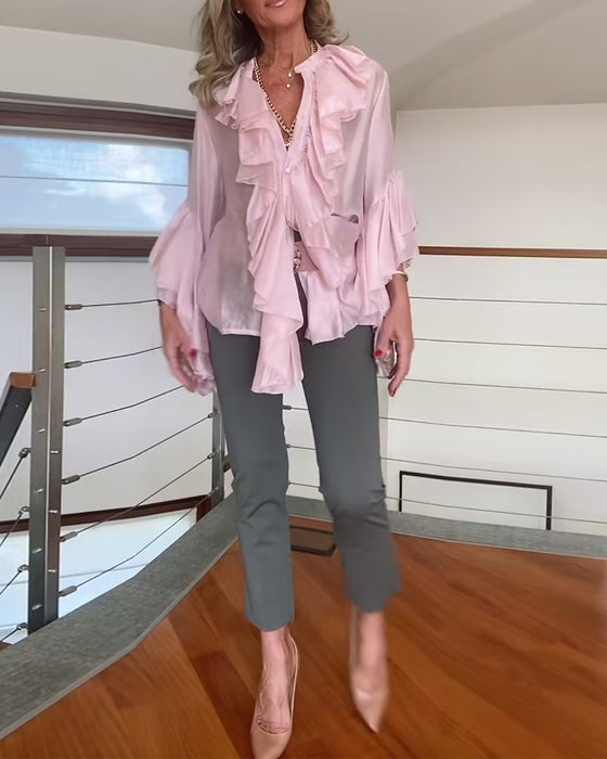 Bluse Modeflad Rysket