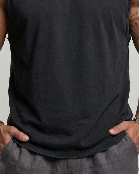 Tank Top Mode Løs Hip Hop