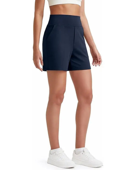 Shorts Høj Talje Atletisk Løb