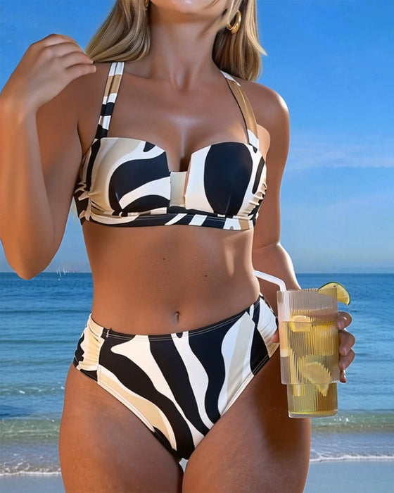 Ferie Bikini Dyretryk Uden Bøjle Bh