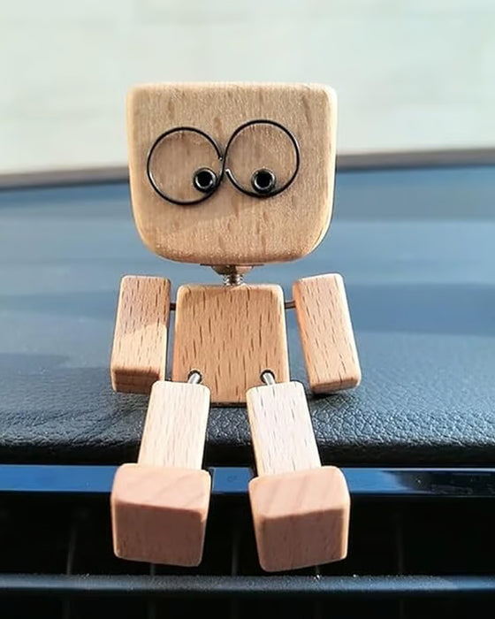 Træfigur Charmende Vippende Ben Lille