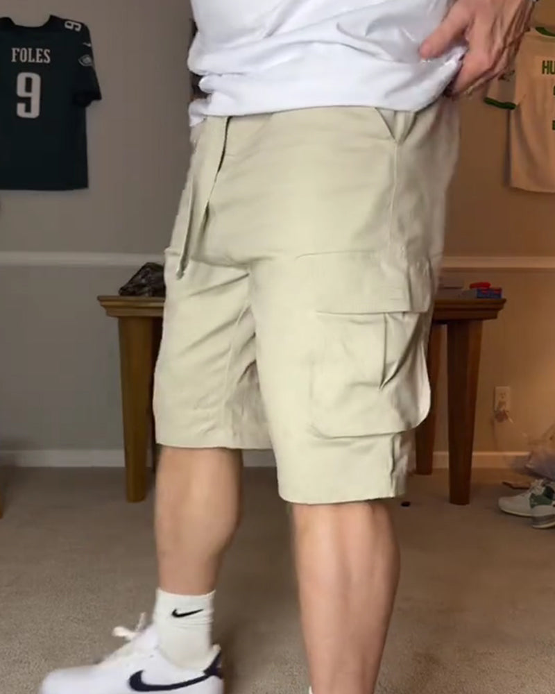 Shorts Herre Bælte Cargo