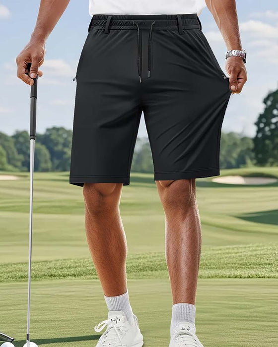 Shorts Elastisk Talje Snørebånd Herre