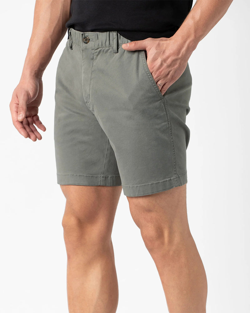 Shorts Ren Farve Elastisk Talje Casual