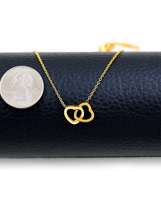 Halskæde Benkæde Dobbethjerte