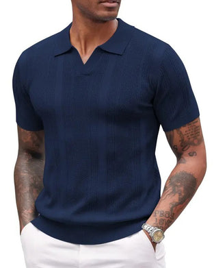 T-Shirt Polo Krave Herre Kort Ærme