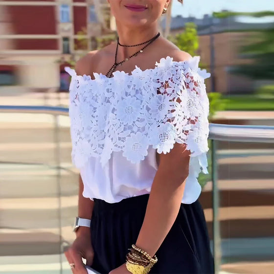 Bluse Blonde Mode Design