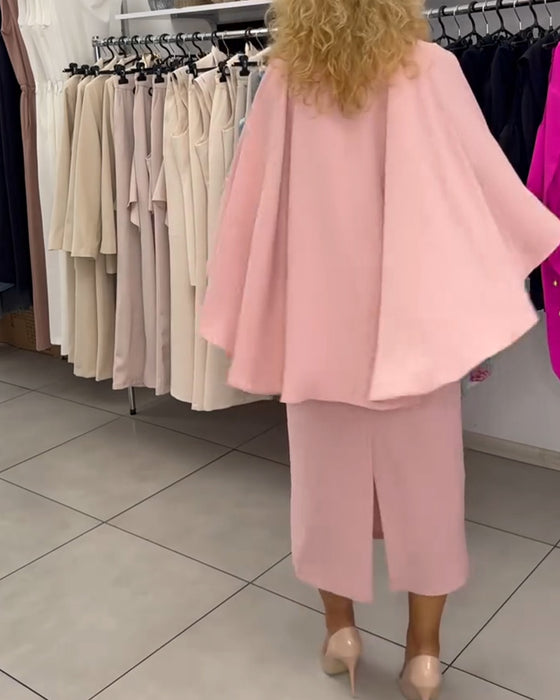 Kjole Fashionable Rund Hals Elegant