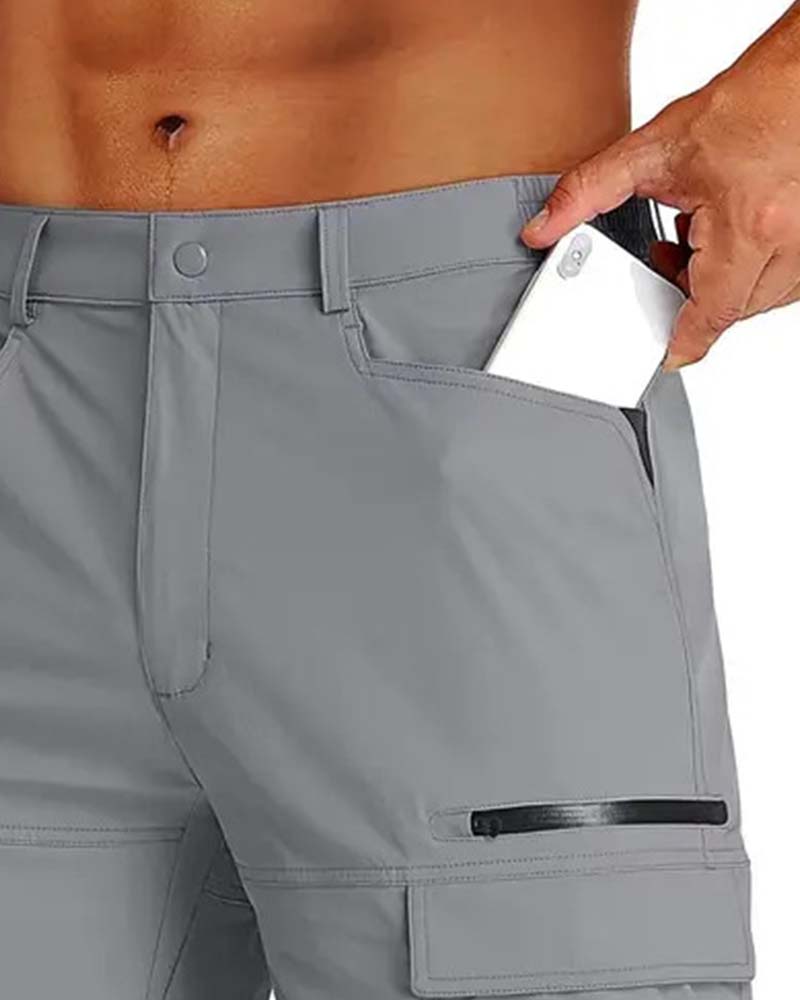 Herre Bukser Udendørs Cargolomme Afslappet