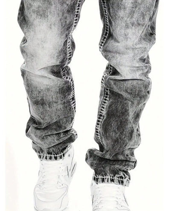 Jeans Casual Hip-Hop