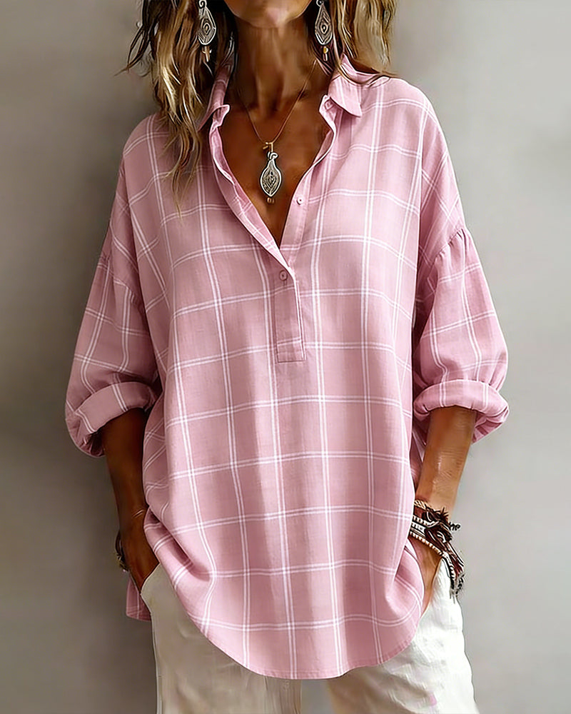 Skjorte Opslagstykke Tern Sofistikeret