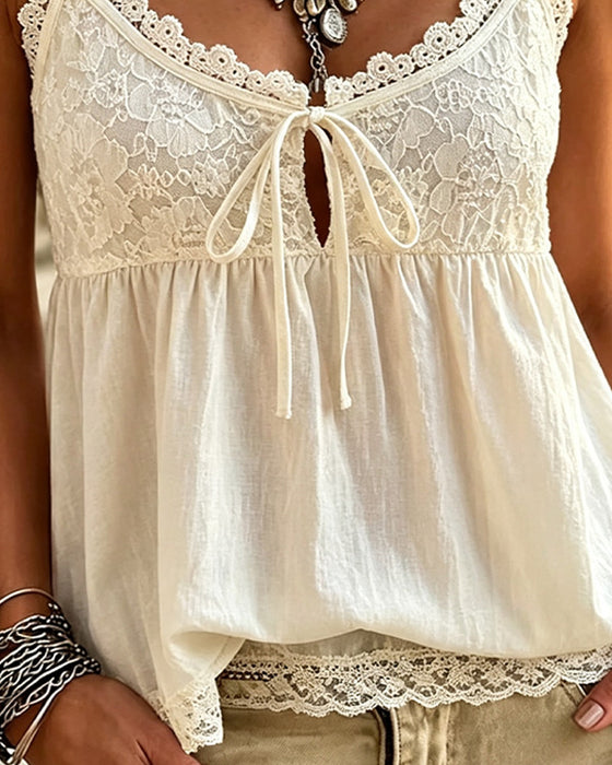 Cami Top Blonde Bind Stroppet