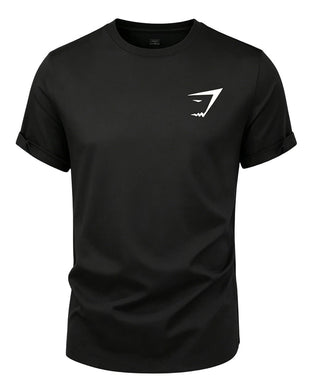 Herre T-Shirt, Rundhalset, Korte Ærmer