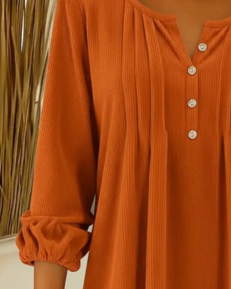 Top Med Knapper Løs Afslappet