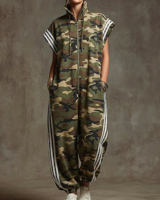 Springedragt Camouflage Stribe Utility