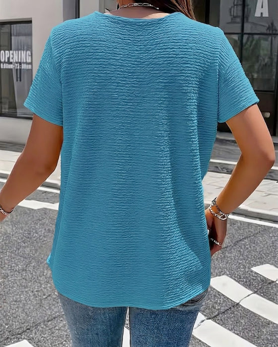 T-shirt Peter Pan Krave Tre Knapper