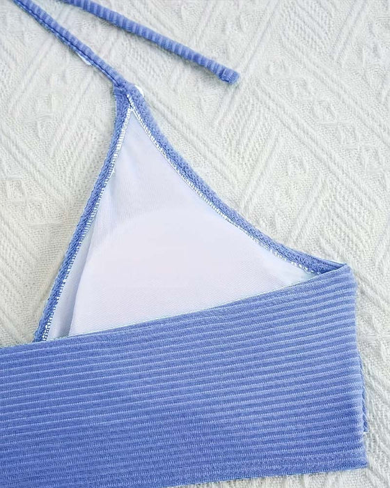 Bikini Halter Høj Talje