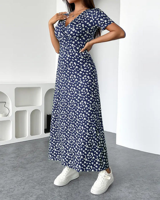 Kjole Sexet Elegant Mønstret