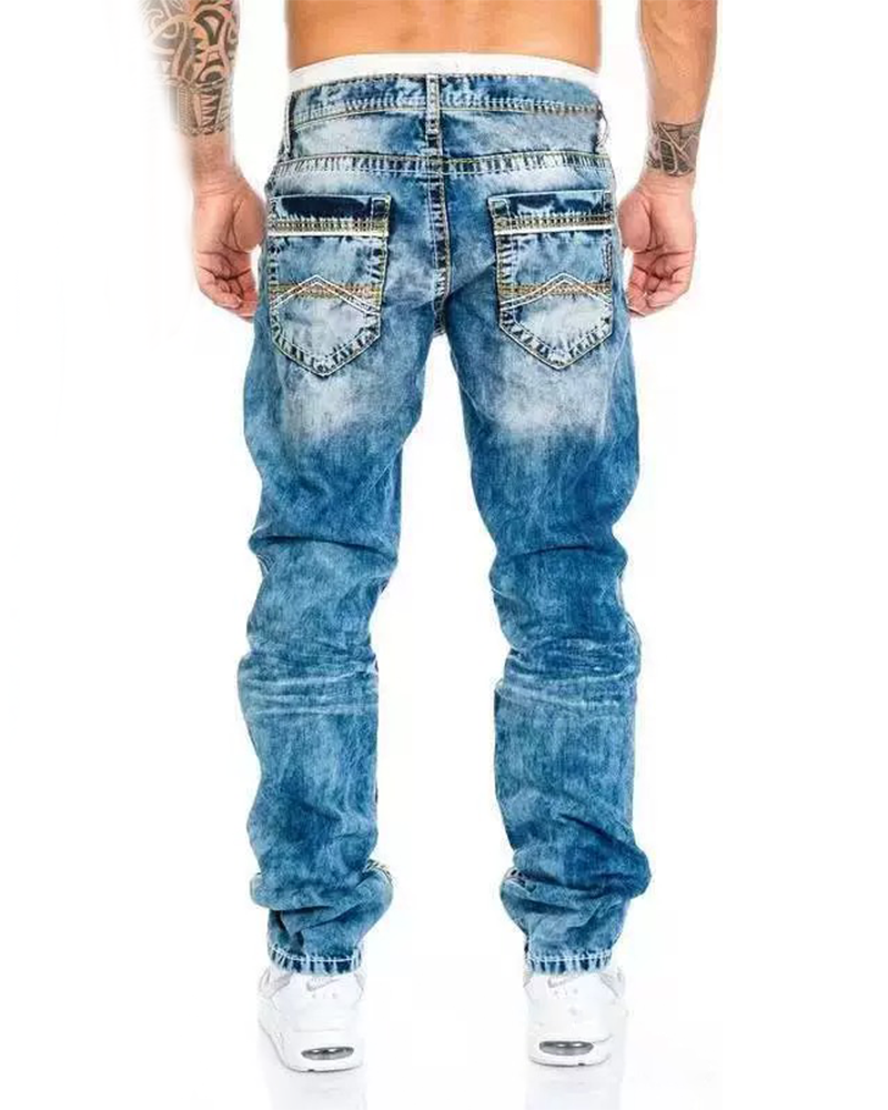 Jeans Casual Hip-Hop