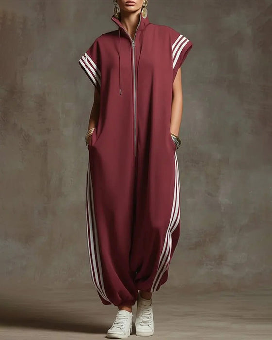 Jumpsuit Hip Hop Stribet