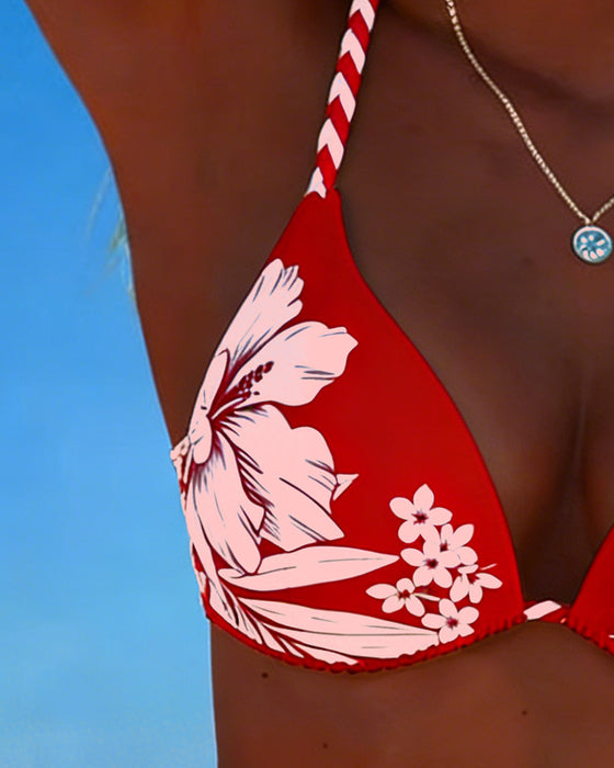 Bikini Enkel Sexet Halter Hals