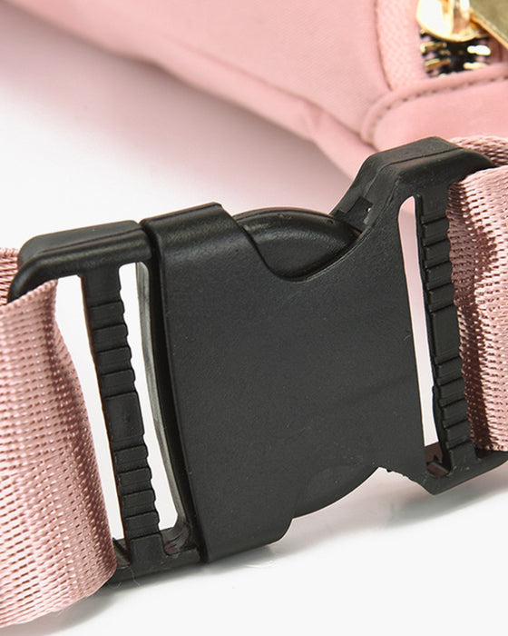 Enkel ensfarvet skuldertaske