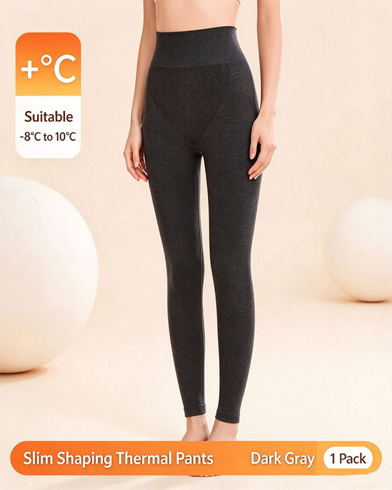 Leggings Enfarvet Høj Talje