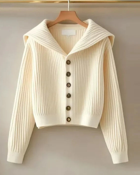 Sæt I Enfarvet Elegant To-Del