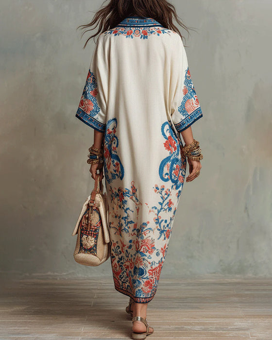 Kjole Bohemian Slag Casual