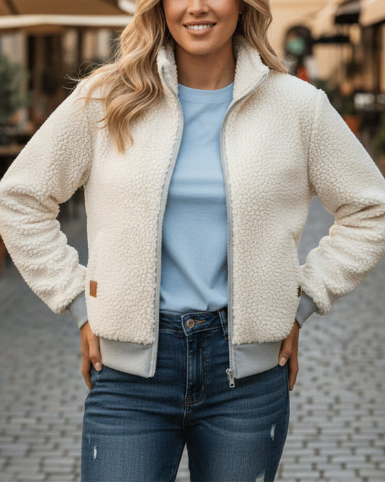 Jakke Stand Krave Fleece Lynlås